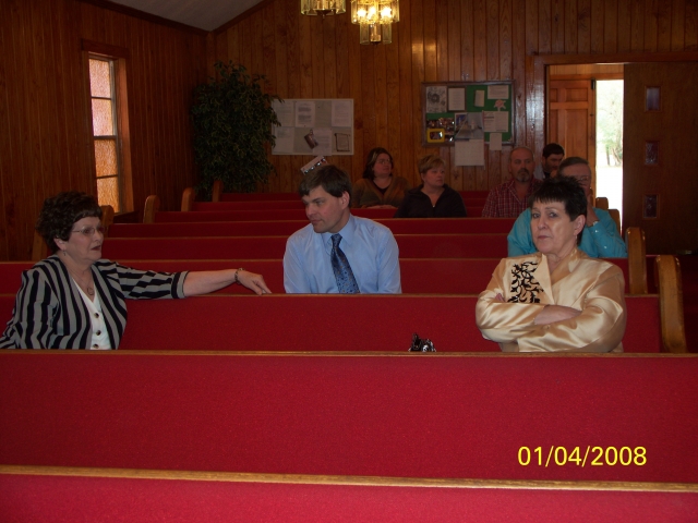 Some more of the congregation at Mt. Moriah Missionary Baptist Church in West Blocton, AL on February 20, 2011
