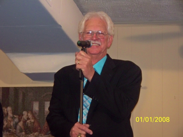 John Reiter giving a winning smile at Klondyke Gospel Music Center on March 23, 2013. 