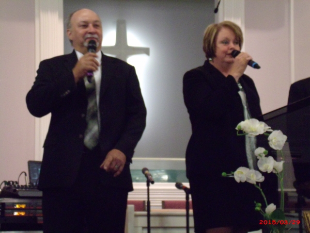 Danny & Ann at Grant Street Baptist Church - March 2015