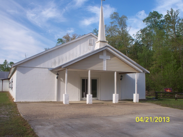 A cool but beautiful day at Little Vine Baptist Church in Empire, AL on April 21, 2013